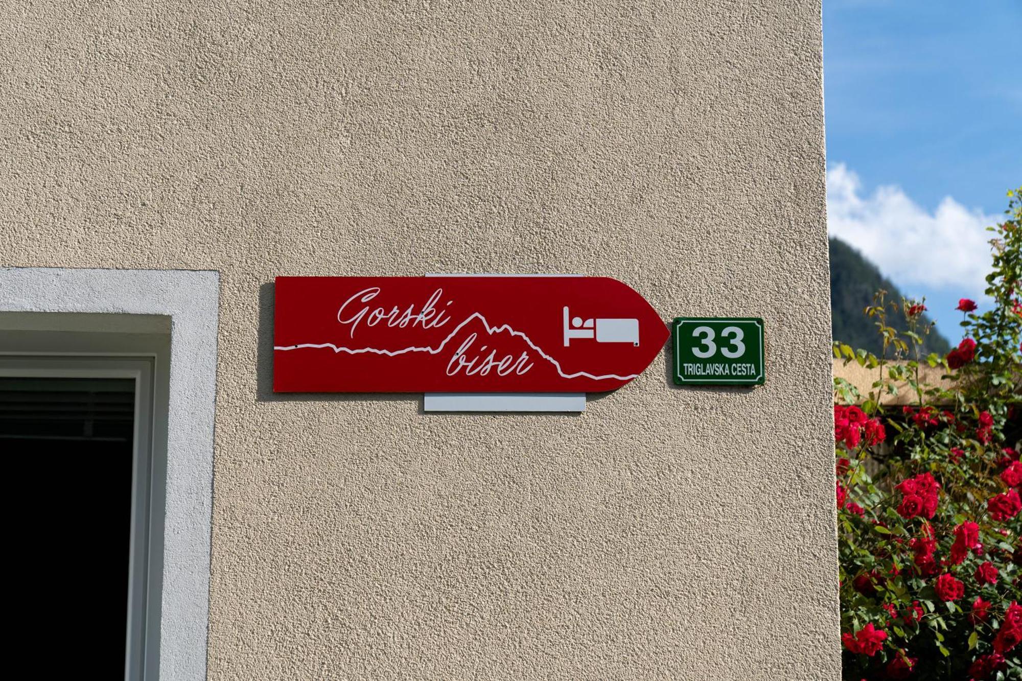Gorski Biser Mojstrana Exterior photo